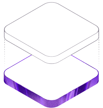 Two stacked application layers